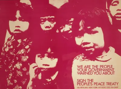 We Are The People Your Government Warned You About Sign The Peoples Peace Treaty