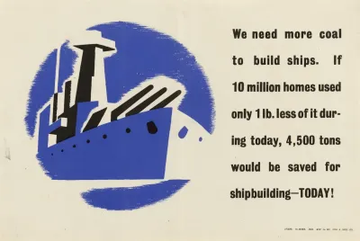 We Need More Coal To Build Ships