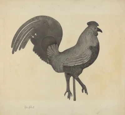 Weather Vane Cock 2