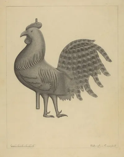 Weather Vane Cock 4