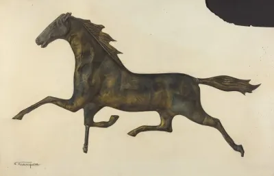 Weather Vane Finial 14
