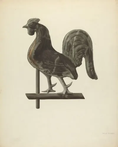 Weather Vane Finial 16