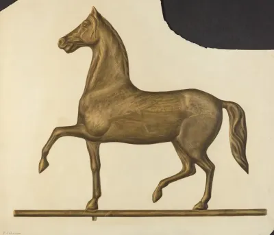 Weather Vane Finial 17