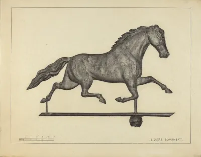 Weather Vane Finial 8