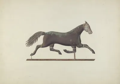 Weather Vane Horse 5