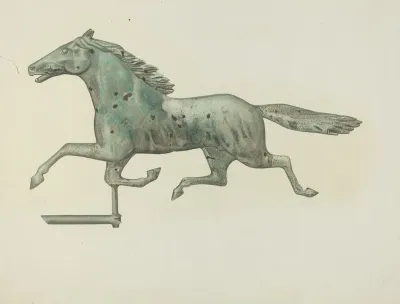 Weather Vane Horse