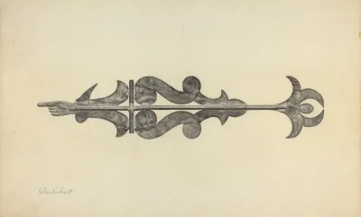 Weather Vane Scroll With Index