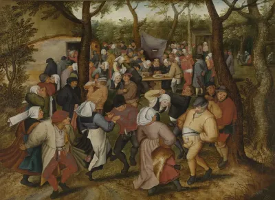 Wedding Dance In The Open Air