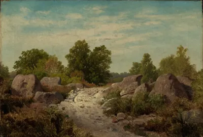Weg Bei Fontainebleau