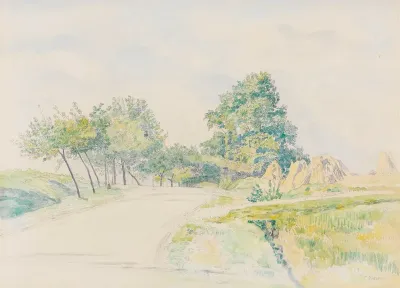 Weg Nach Neustadt Im Fruhherbst