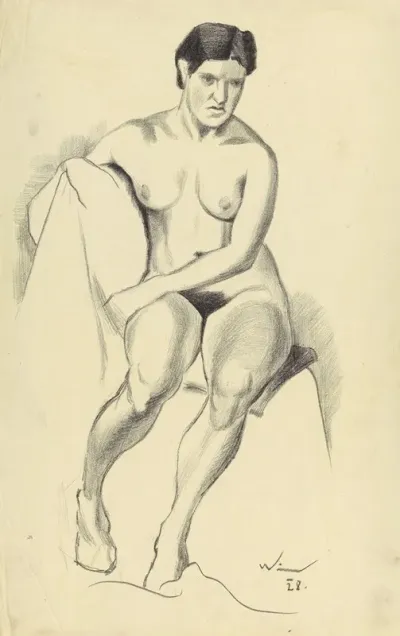 Weiblicher Akt Iv