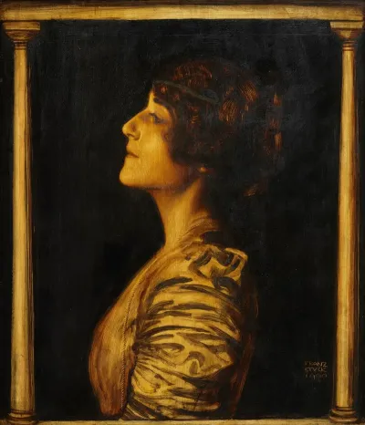 Weibliches Portrat Mary Stuck