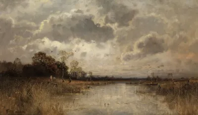 Weite Moorlandschaft