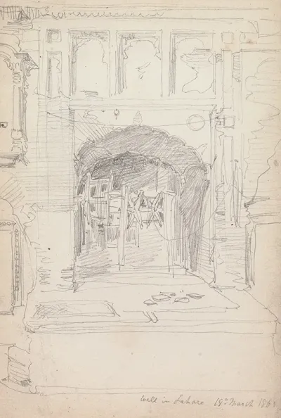 Well In Lahore 18 March 1860
