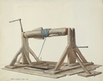 Well With Movable Beam