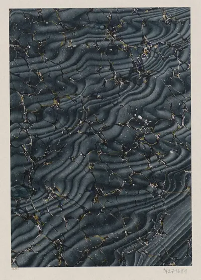 Wellenarmorpapier