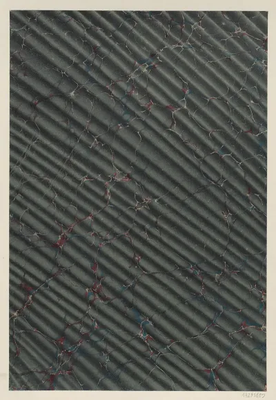 Wellenmarmorpapier 2