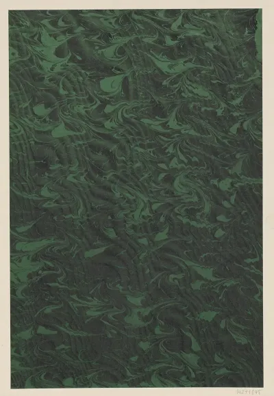 Wellenmarmorpapier 4