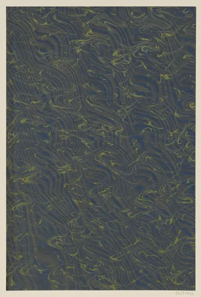 Wellenmarmorpapier 6