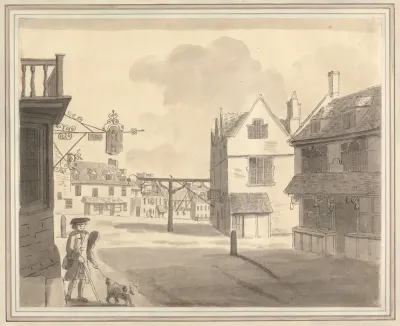 Wellingborough Out Of The Angel Window Northamptonshire