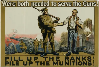 Were Both Needed To Serve The Guns