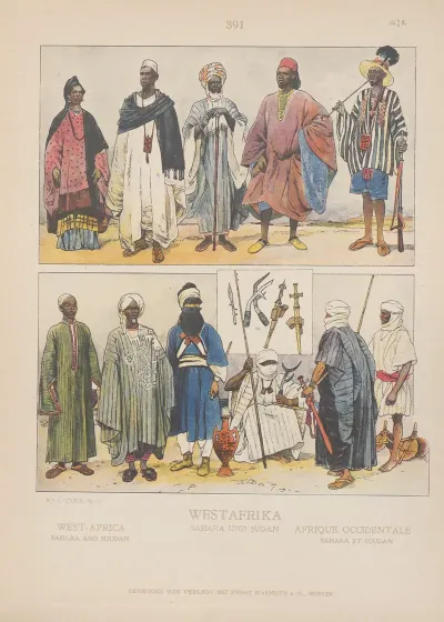 West Africa Sahara And Soudan