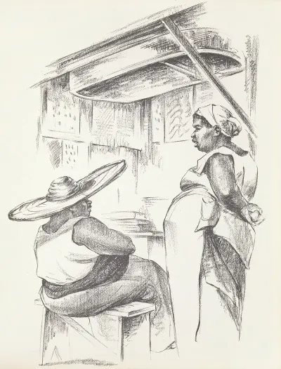 West Africa Vignettes Pl 25