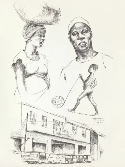 West Africa Vignettes Pl 30