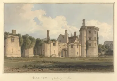 West Front Of Thornbury Catle Gloucestershire