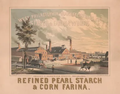 West Philadelphia Manufacturing Cos Starch Sarina Works