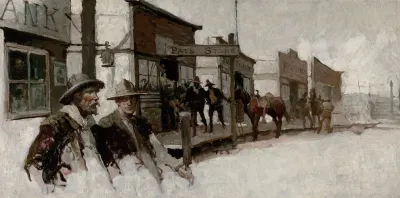 Western Street Scene