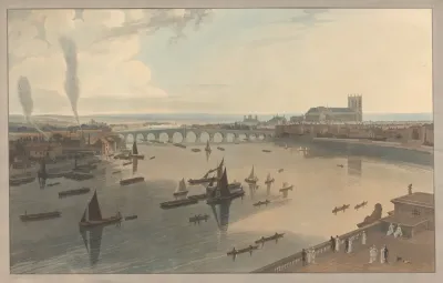 Westminster Bridge And The Abbey 2