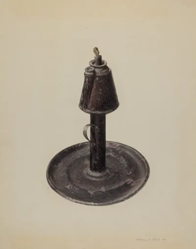 Whale Oil Lamp 12