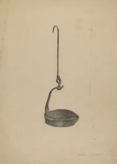 Whale Oil Lamp 13