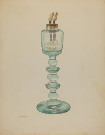 Whale Oil Lamp 15