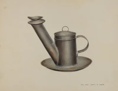 Whale Oil Lamp 17