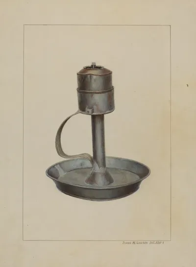 Whale Oil Lamp 19