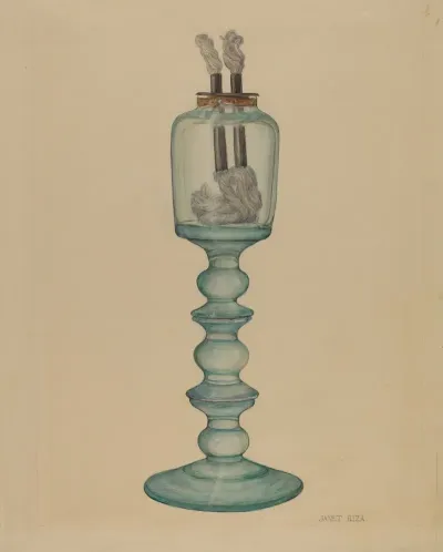Whale Oil Lamp 20