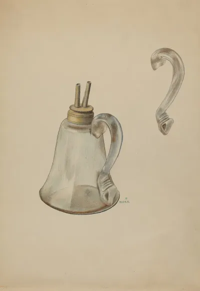 Whale Oil Lamp 22