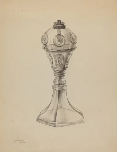 Whale Oil Lamp 4