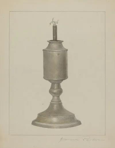 Whale Oil Lamp 6