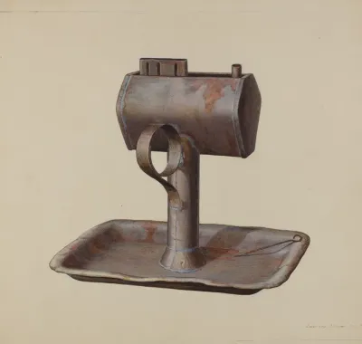 Whale Oil Lamp 8