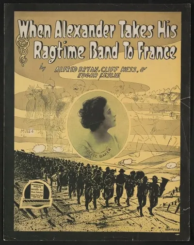 When Alexander Takes His Ragtime Band To France