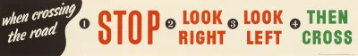 When Crossing The Road