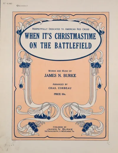 When Its Christmastime On The Battlefield Respectfully Dedicated To American Red Cross