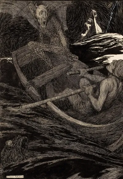 When My Lords The Devils Have A Mind To Recreate Themselves On The Waters