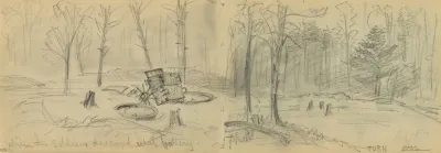 Where The Soldiers Destroyed Rebel Battery