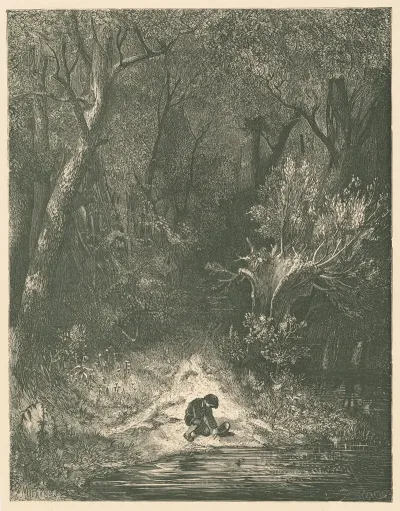 Where The Waterfall Piped In The Shrillest Of Trebles
