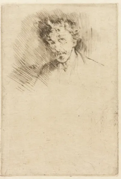 Whistler With The White Lock