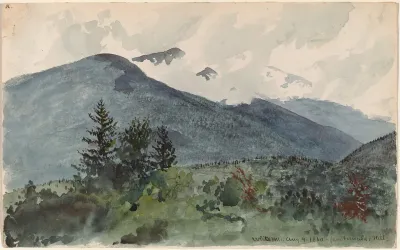 White Mountains From Fernalds Hill
